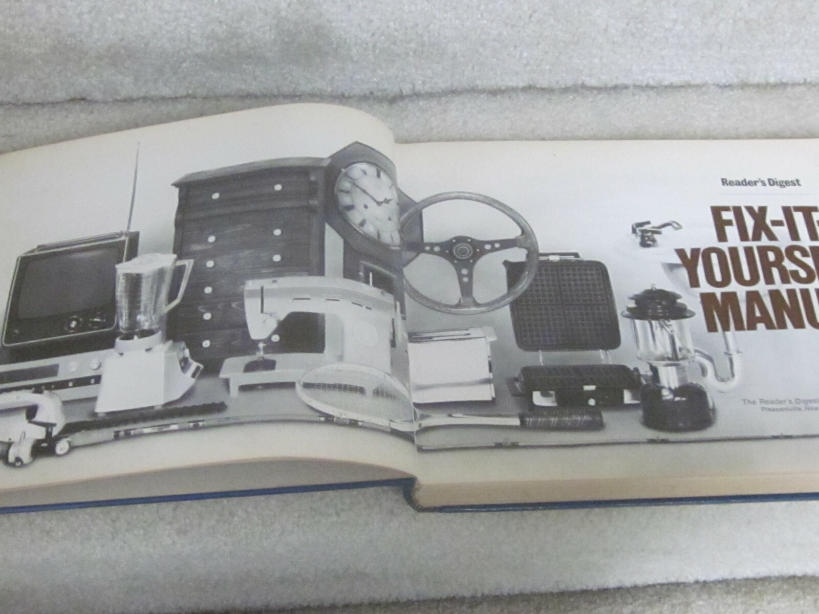 Reader’s Digest 1977 Hardcover- Fix-It-Yourself Manual, very clean,480 pages