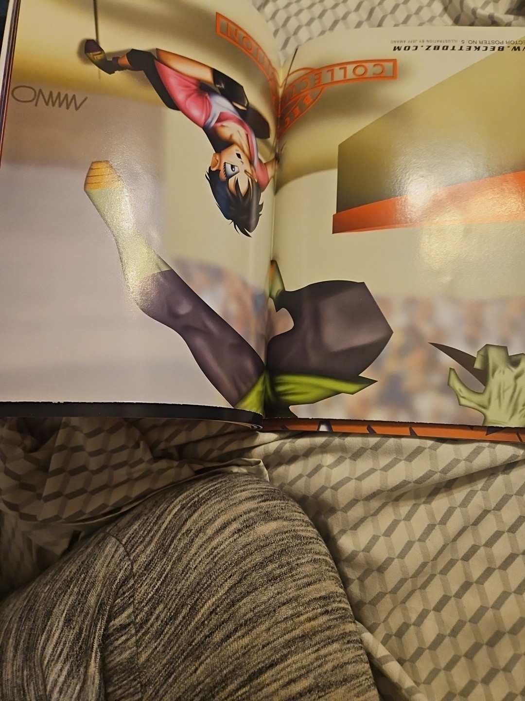2002 DRAGON BALL Z, THE BEST OF DBZBECKETT, COLLECTOR EDITION, 104 PAGES 2poster