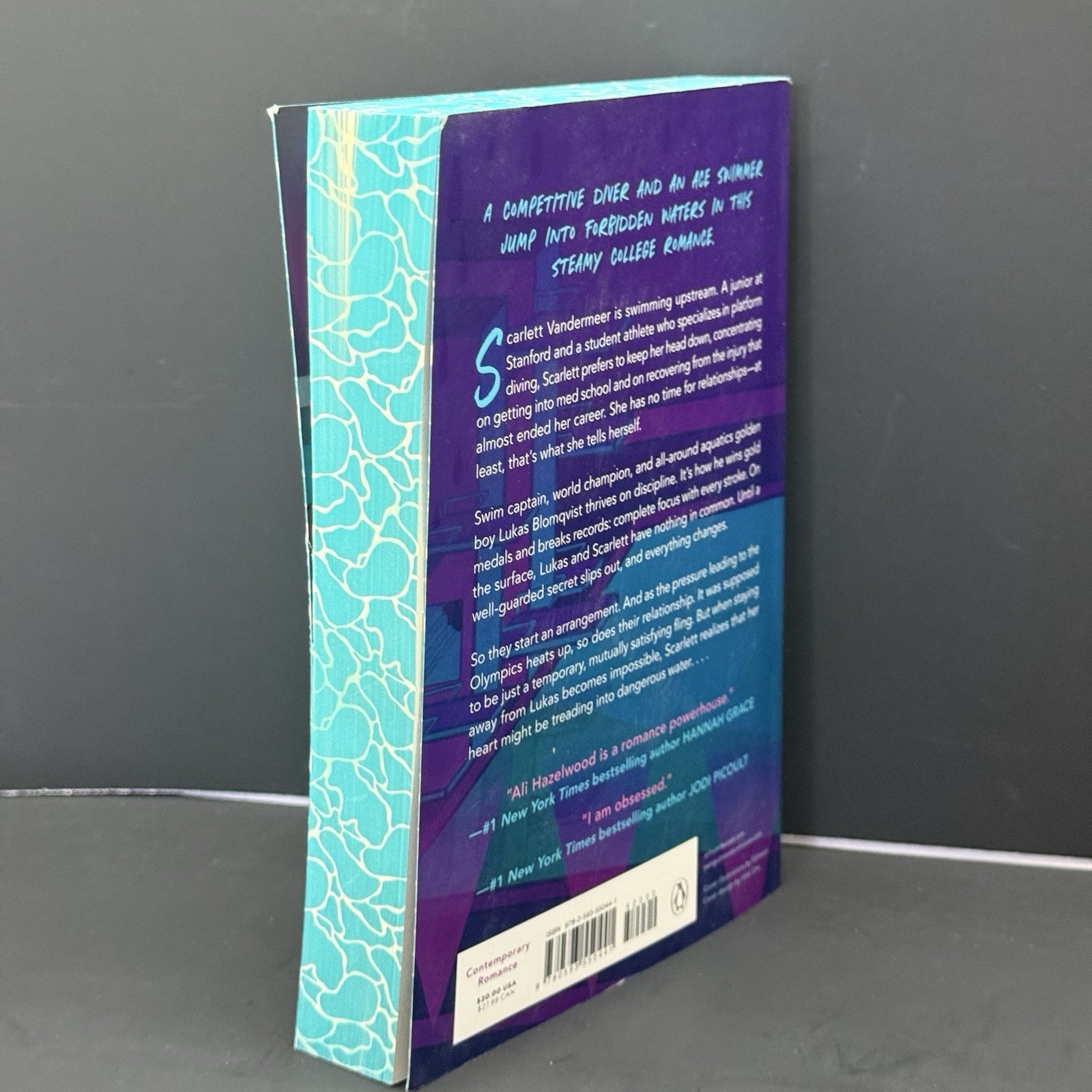 Deep End by Ali Hazelwood (2025, Sprayed Edges 1st Edition 1st Printing)