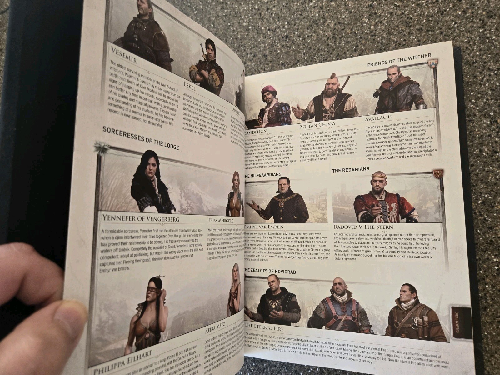 Witcher 3: Wild Hunt Official Collector’s Edition Strategy Guide W/ MAP