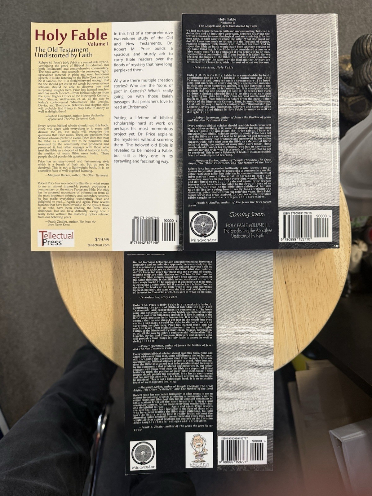 Holy Fable 3 Volume Set By Robert M. Price