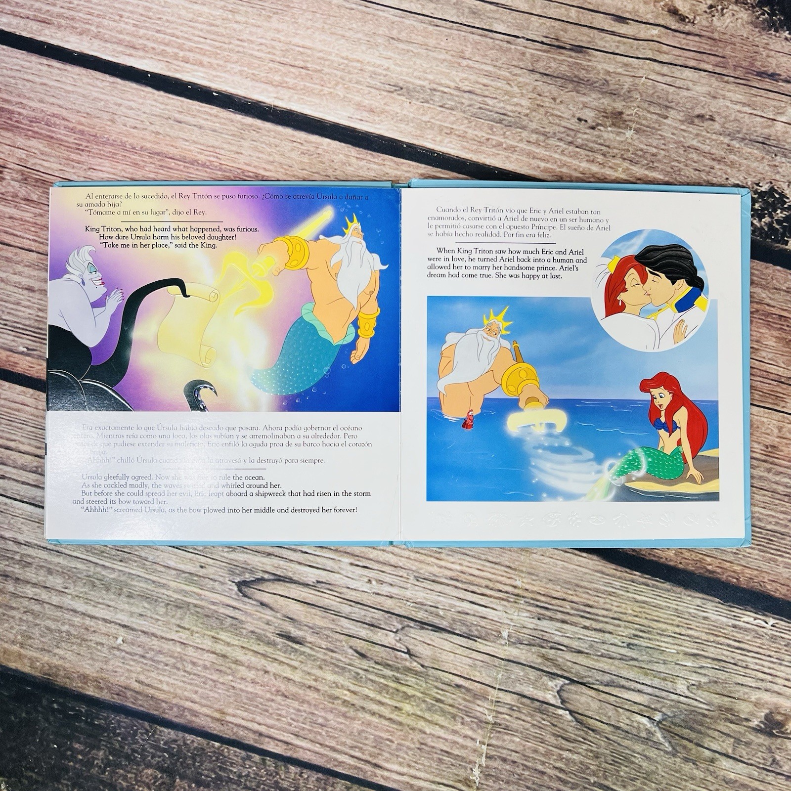 La Sirenita / The Little Mermaid (Libro de Disney en Español & English