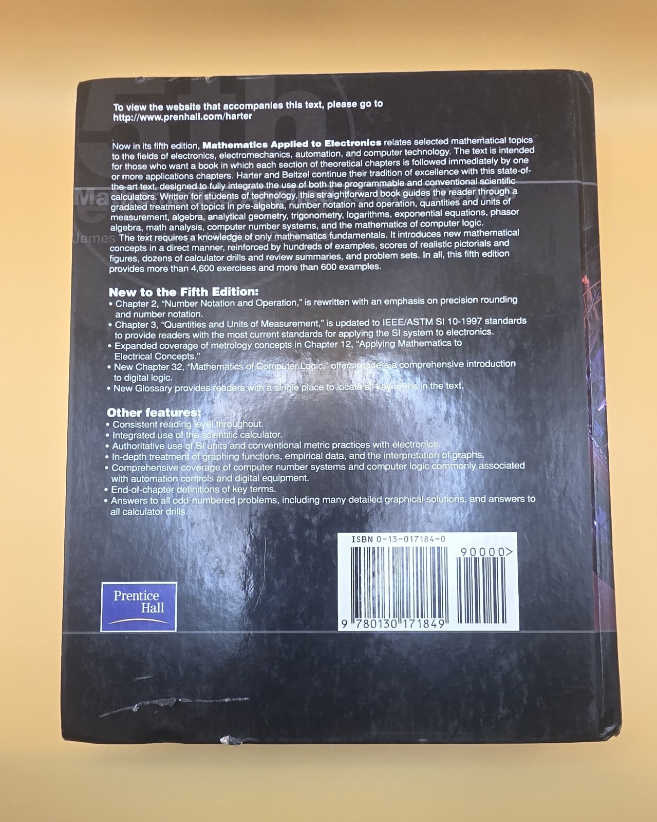 Mathematics Applied to Electronics (5th Edition) by James H. Harter