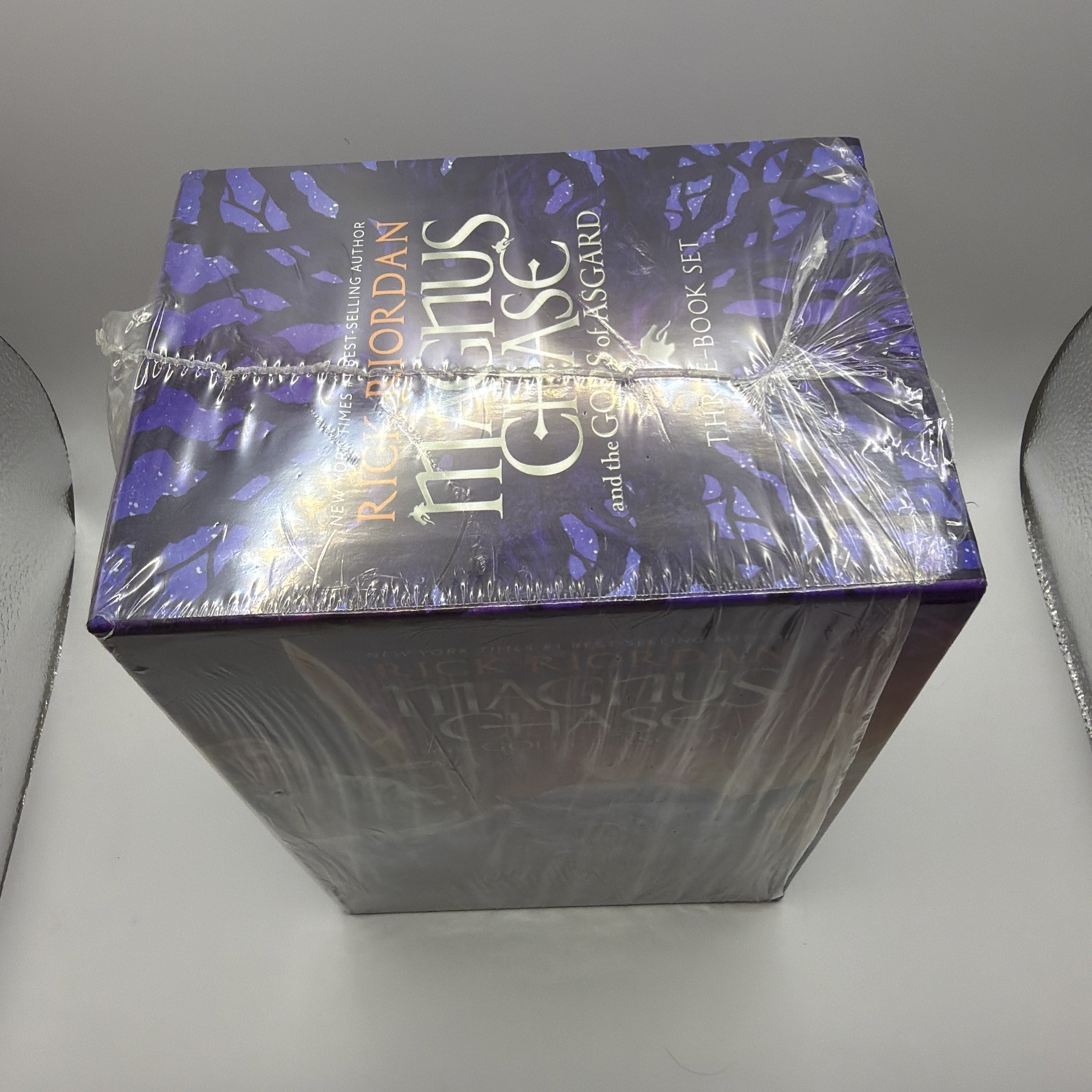 MAGNUS CHASE and the Gods of Asgard 3 Book Hardcover Boxed Set Riordan