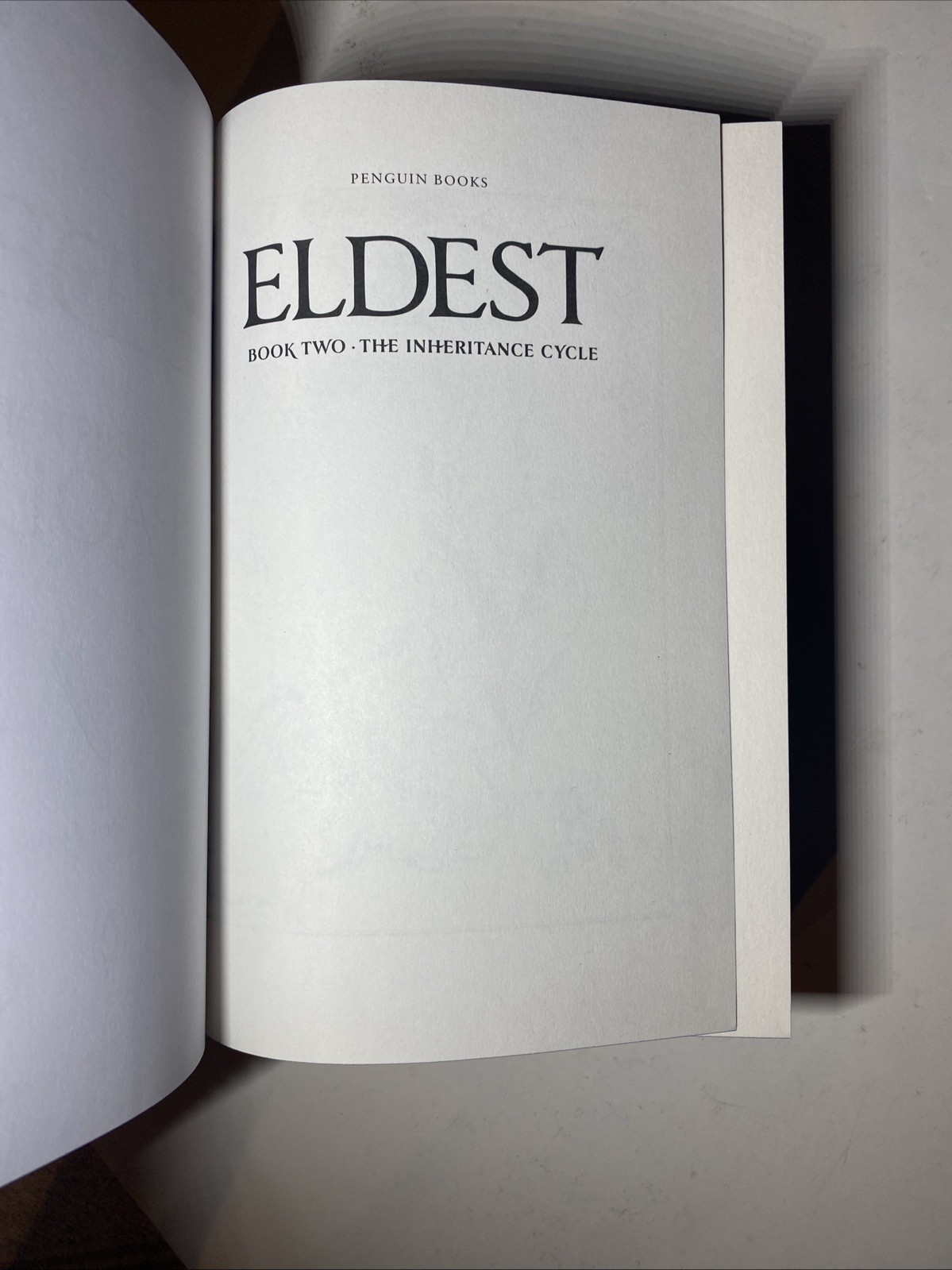 Eldest by Christopher Paolini. The Broken Binding SIGNED Edition NEW/OTHER