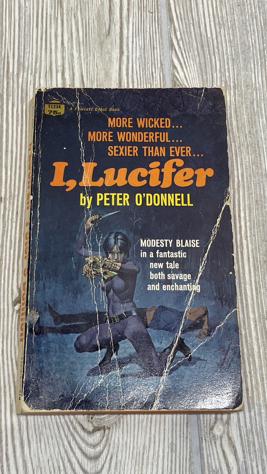 Modesty Blaise Paperback Lot of 11 Peter O’Donnell VTG 1960-80s Spy Espionage