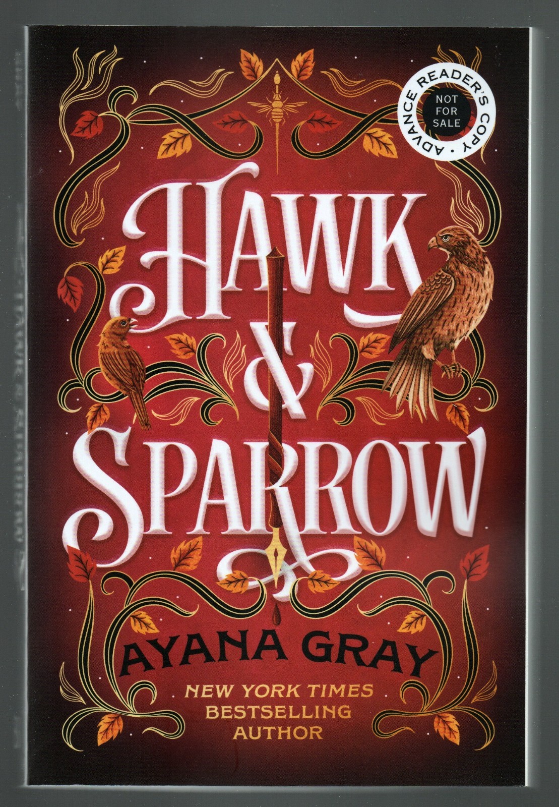 Hawk & Sparrow by Ayana Gray ARC Free Shipping