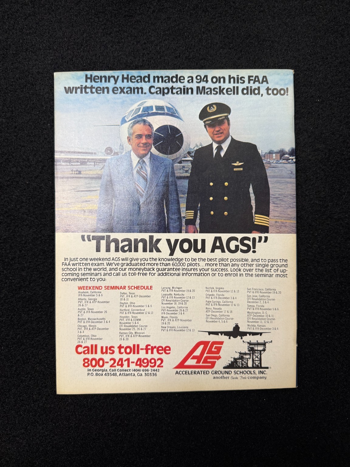 Plane & Pilot Magazine November 1977 Aviation Aircraft Mooney Stinson Vintage