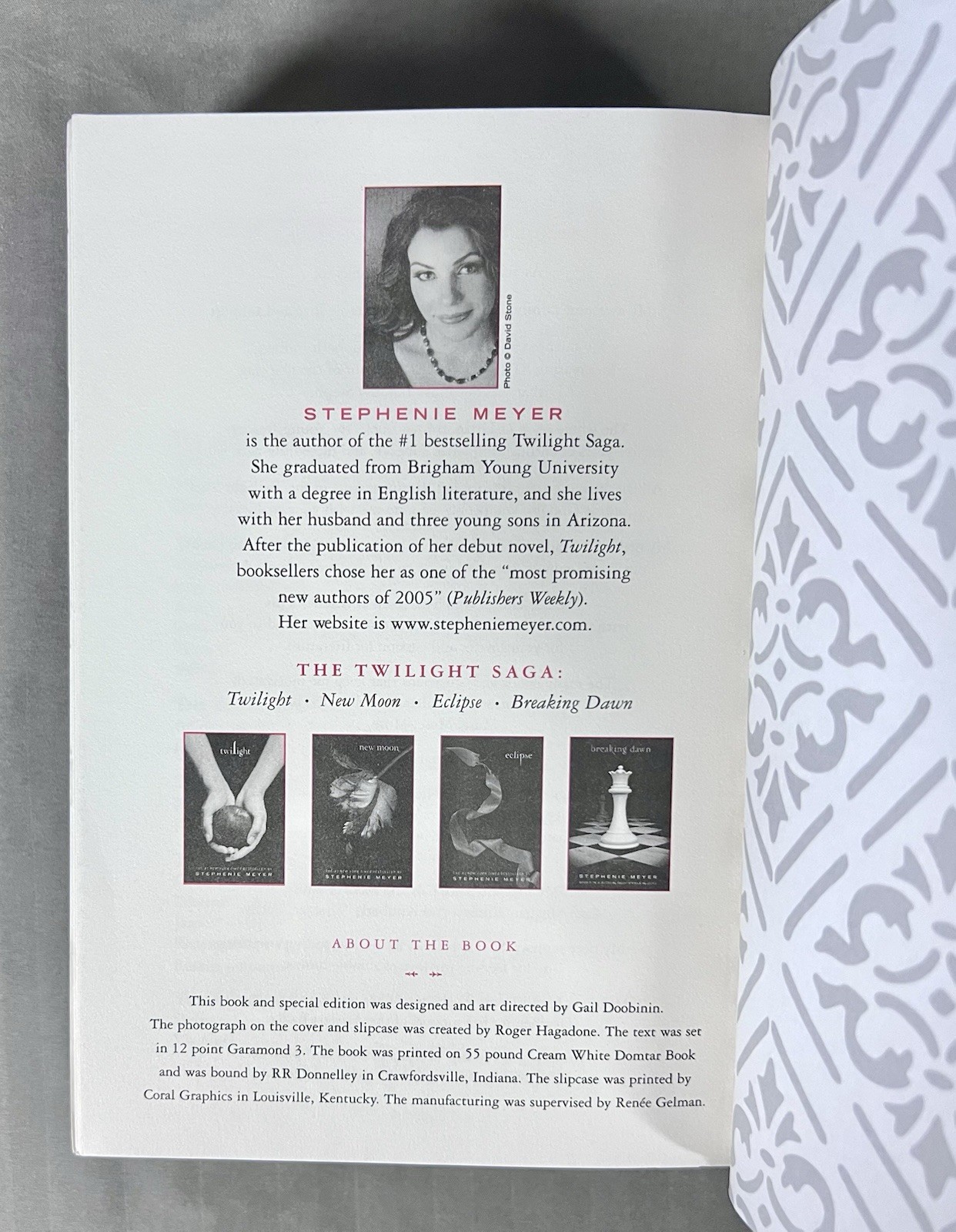 ‚Signed‘ Breaking Dawn by Stephanie Meyer – 1st Printing Collector’s Edition M2