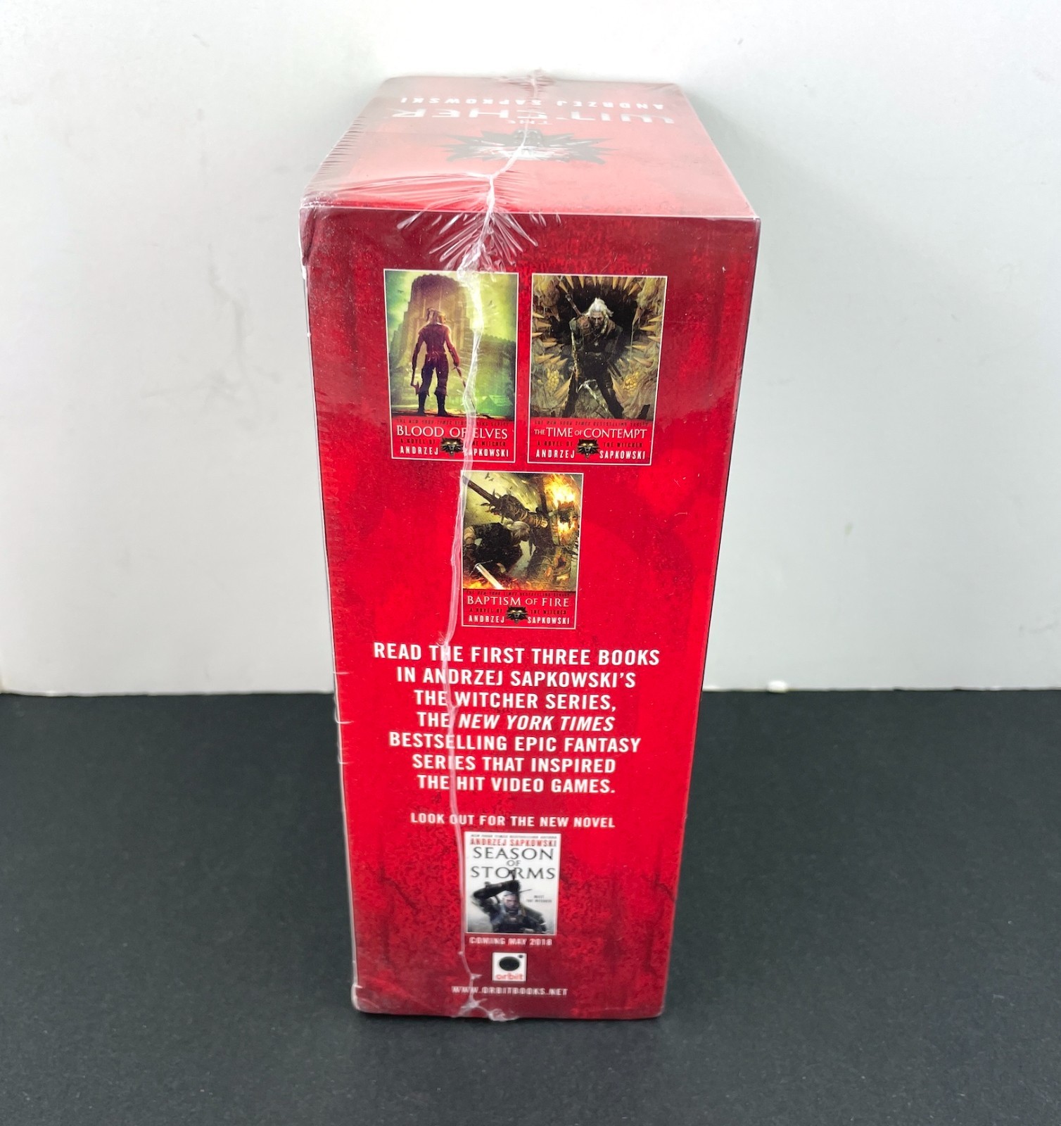The Witcher Book Box Set: Blood Of Elves Time Of Contempt Baptism Of Fire Sealed