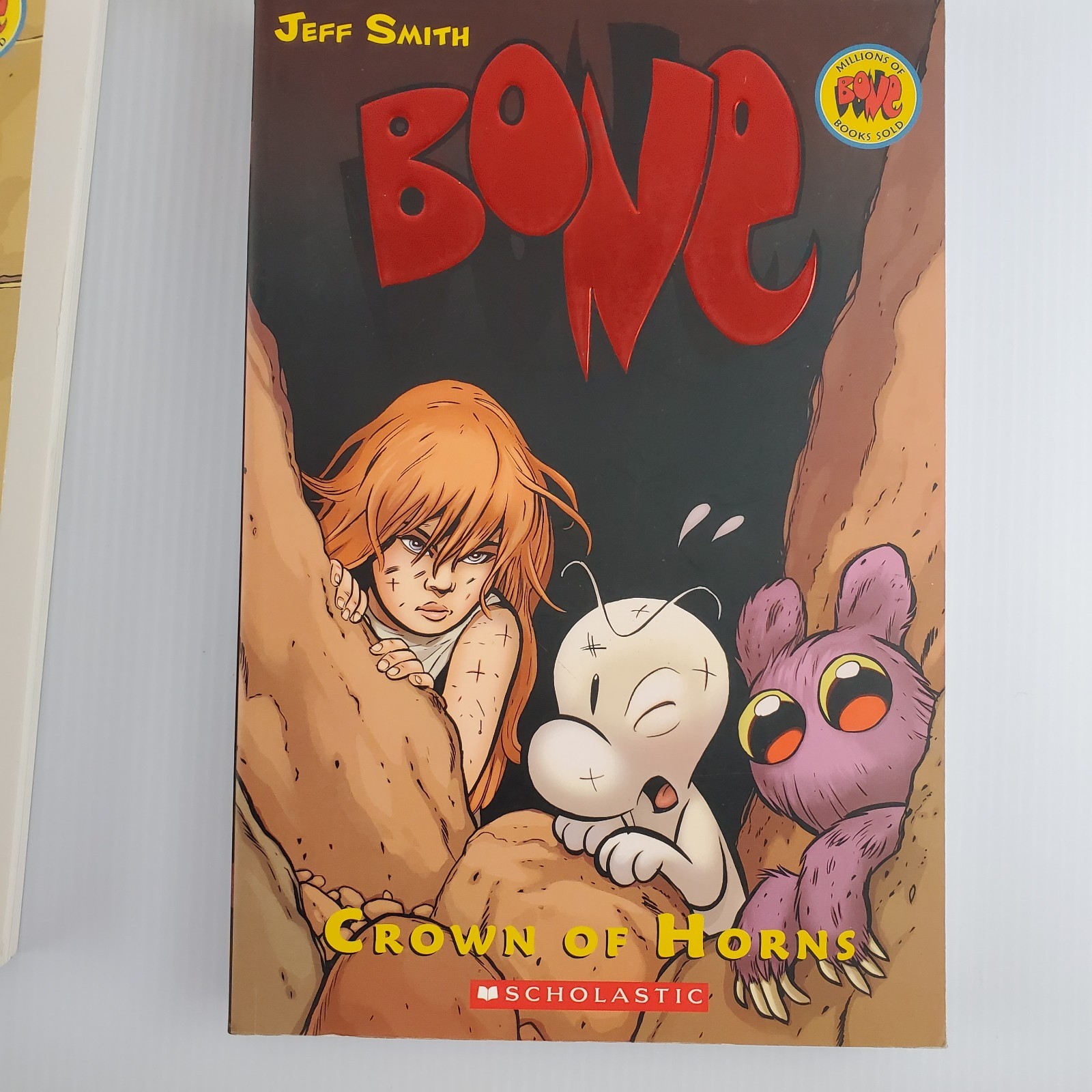 Jeff Smith Volumes 1-9 Bone Comic Series Graphix Scholastic Books Lot Graphic