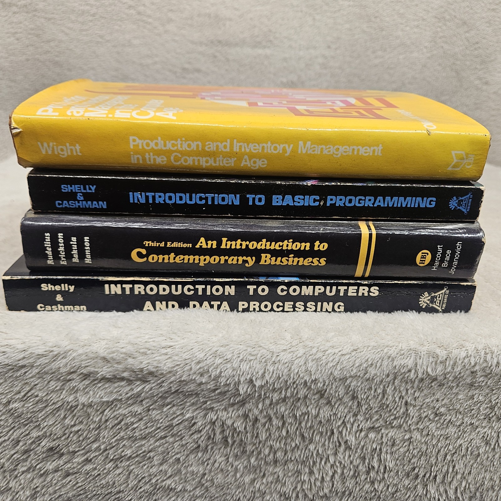 Vintage Computer & Business Books 70s 80s Programming Data Processing Managment