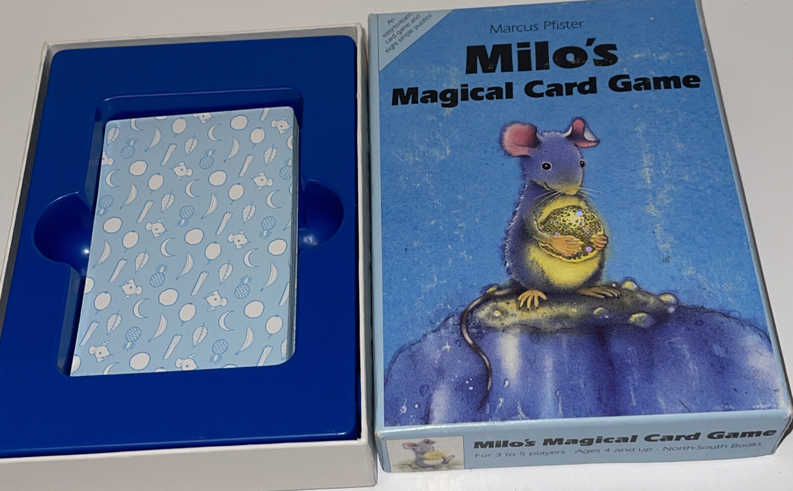 VTG MILO’S MAGICAL CARD GAME By Marcus Pfister Counting, Memory, Color, Puzzles!