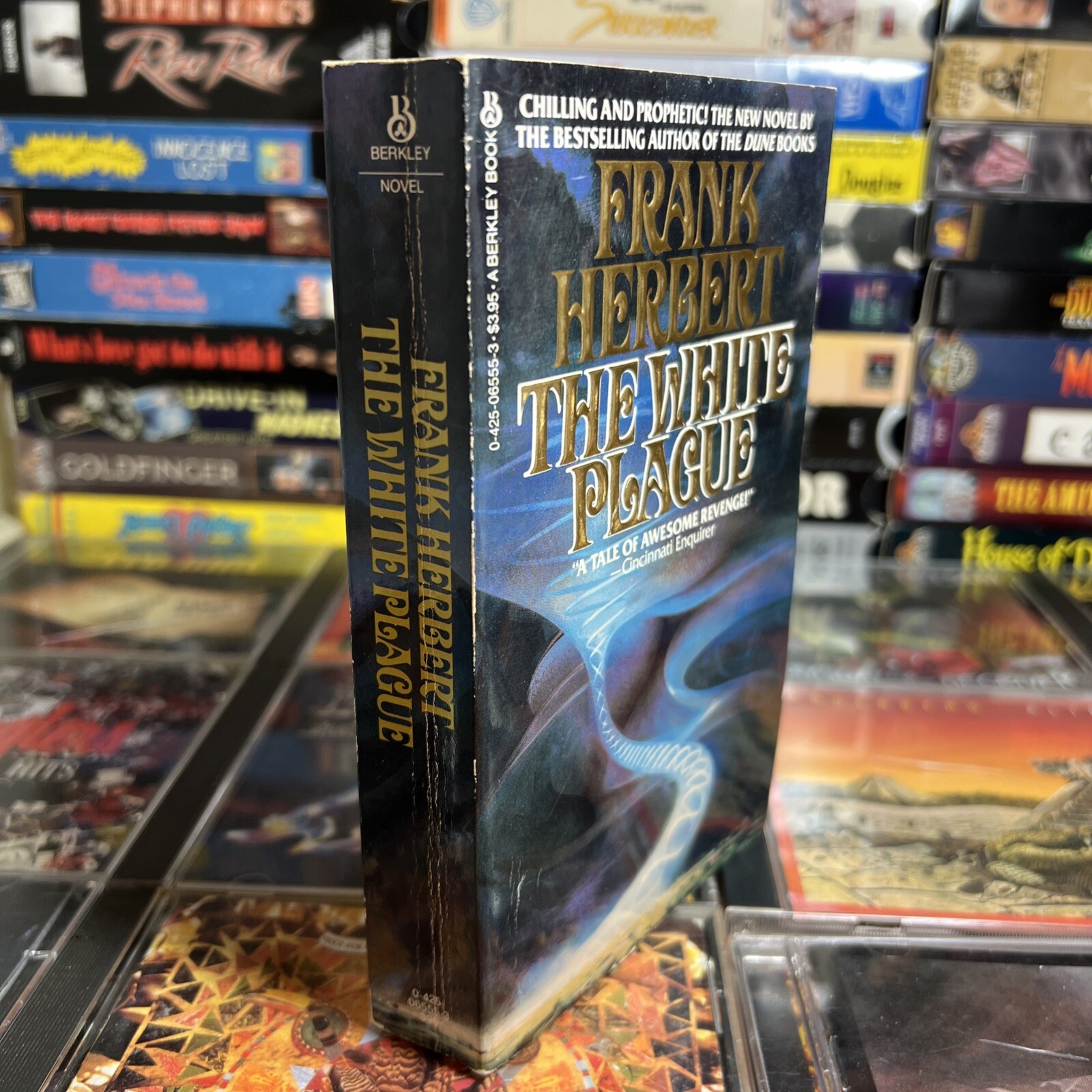 The White Plague by Frank Herbert 1983 Berkley Paperback Dystopian Drama Sci-Fi