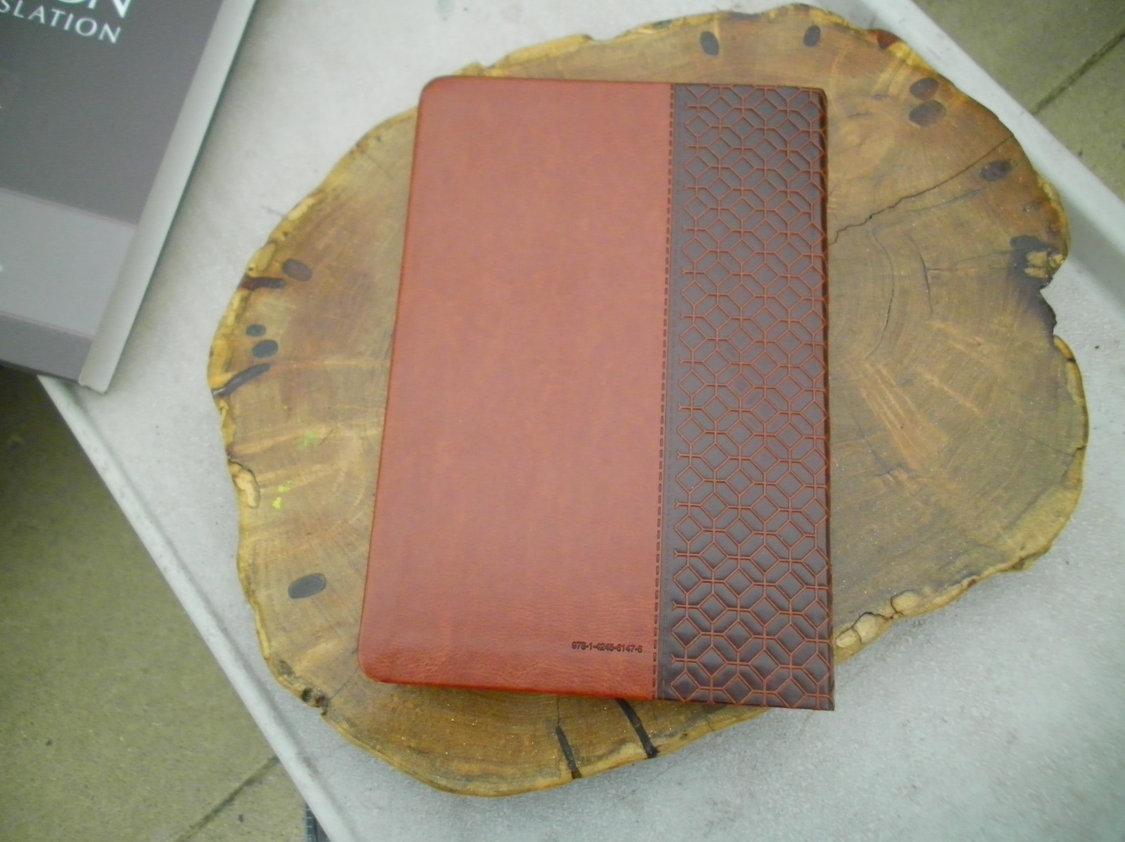 The Passion Translation: New Testament w/ Psalms Proverbs 2020 Brown, LG Print