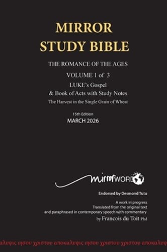 HARDback MARCH 2026 UPDATE Volume 1 LUKE’s Gospel & Acts with Commentary 724p
