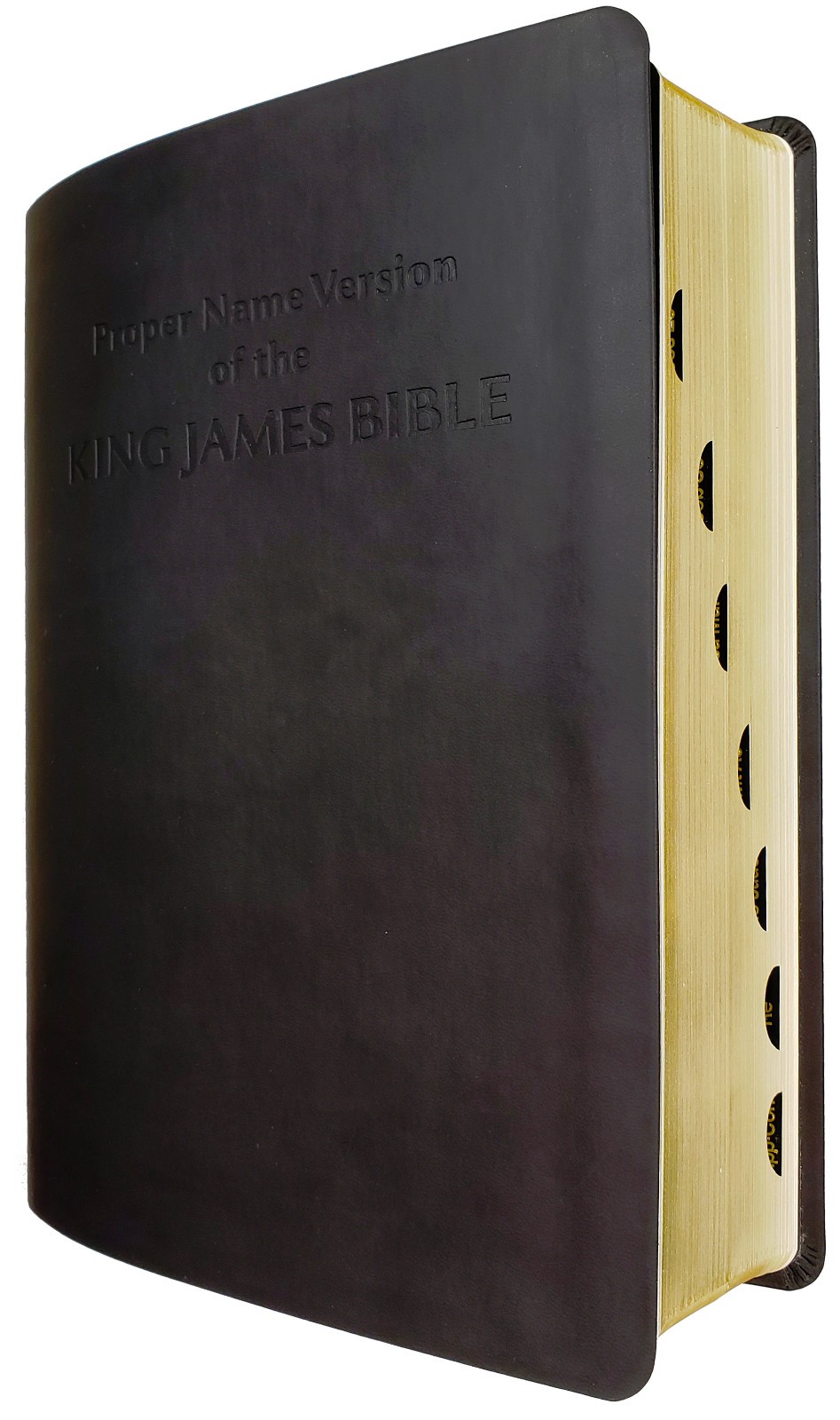 Proper Name Version of the King James Bible, Large Print with Tabs
