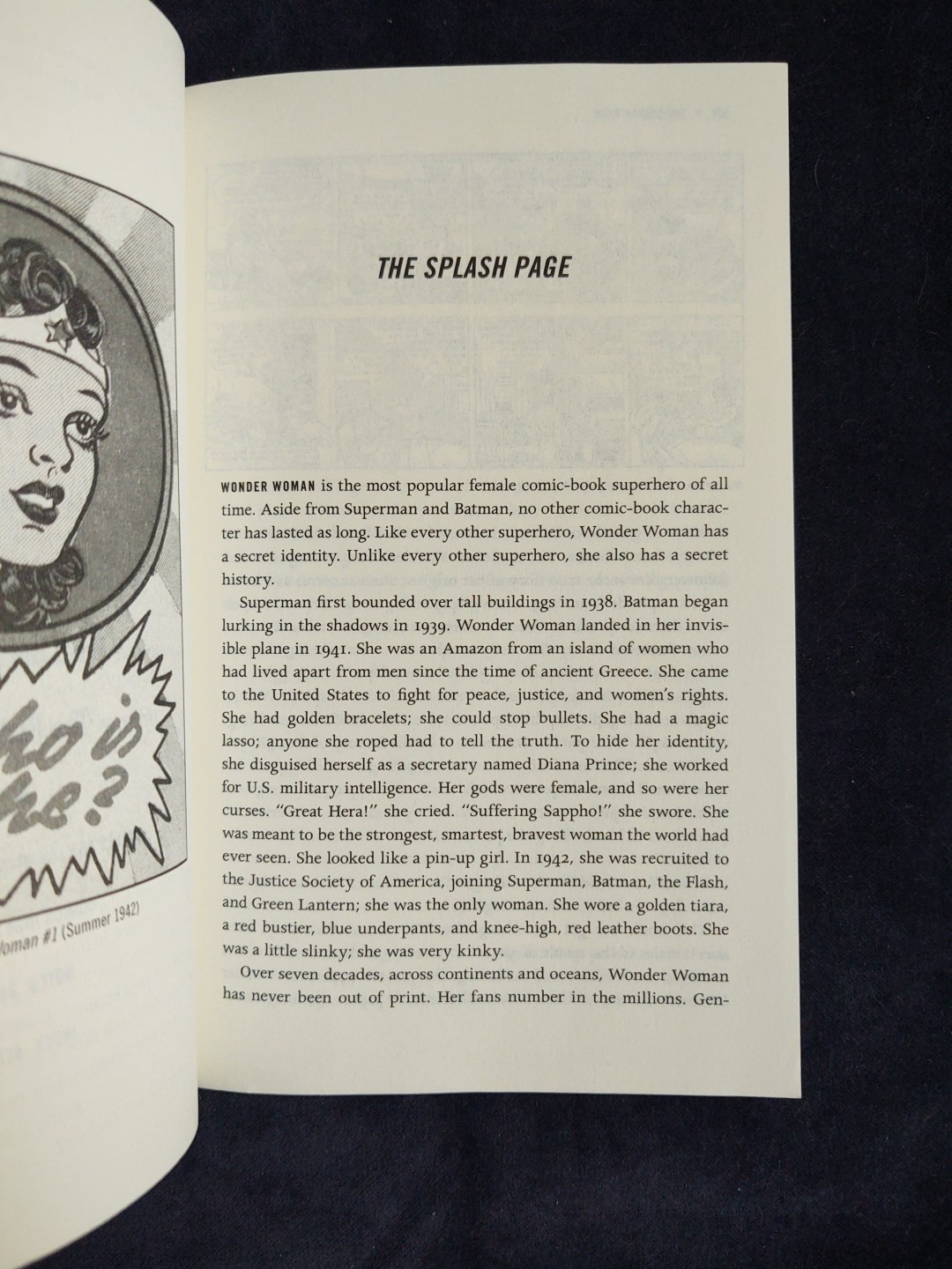 THE SECRET HISTORY OF WONDER WOMAN Softcover Book Jill Lepore Comics Feminism EX