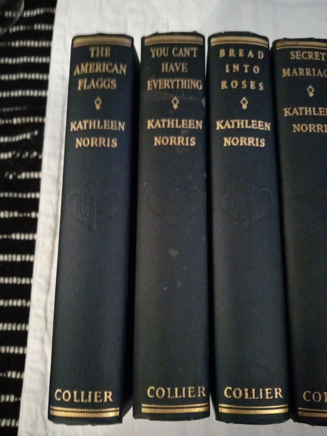 Vintage Lot of 6 Kathleen Norris Palo Alto Edition Hardcover Books 1930s/40s