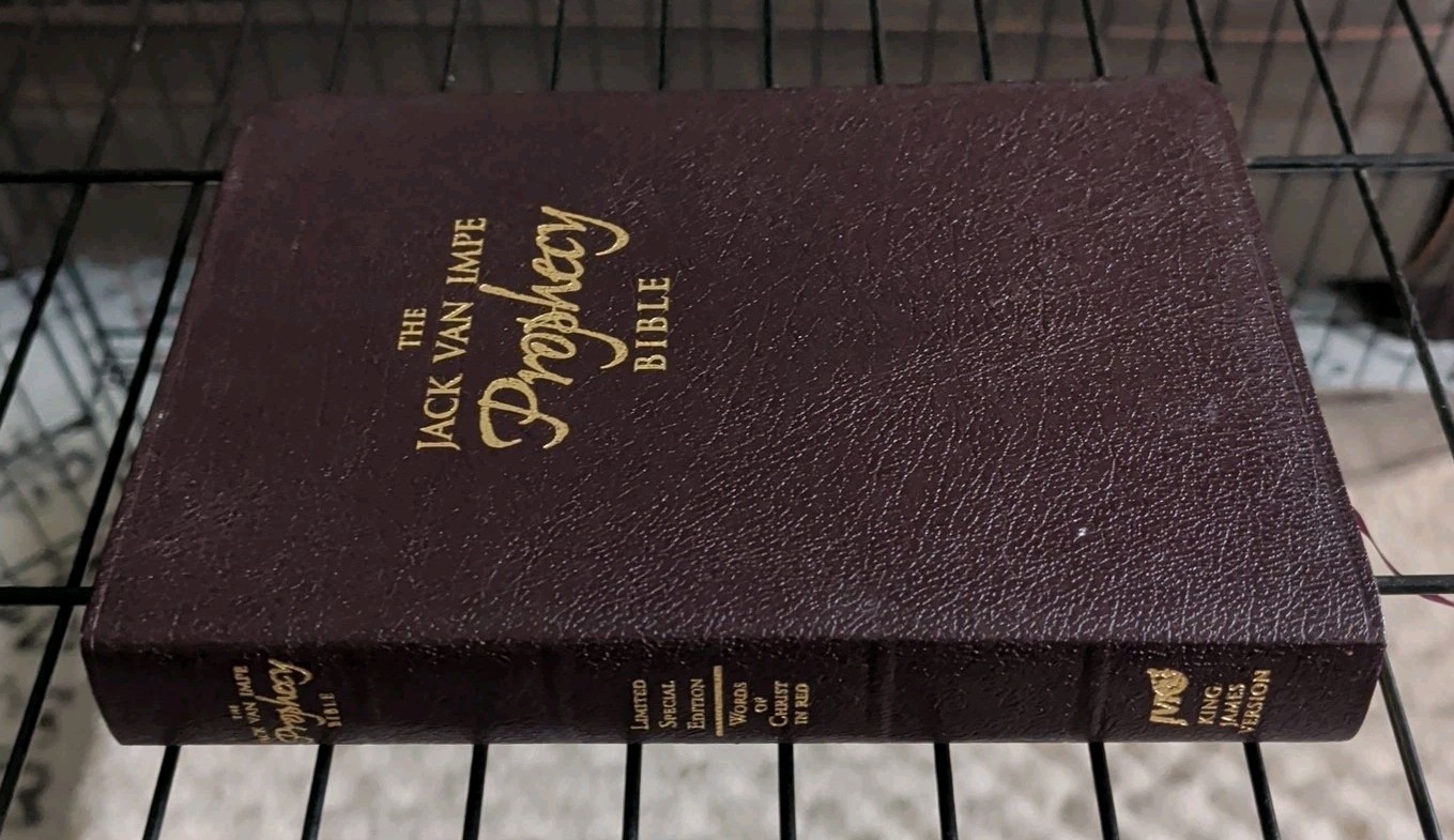 The Jack Van Impe Prophecy Bible-KJV Red Letter Special Limited Edition