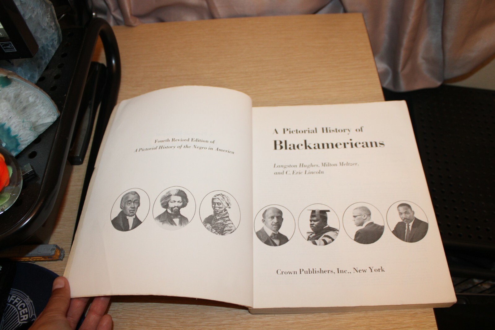 A Pictorial History of Blackamericans by Langston Hughes, Milton Meltzer 1973