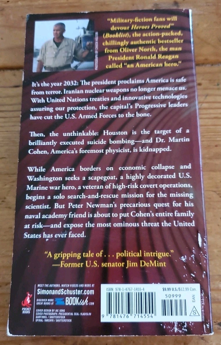 Heroes Proved by Oliver North (2013, Us-Tall Rack Paperback)
