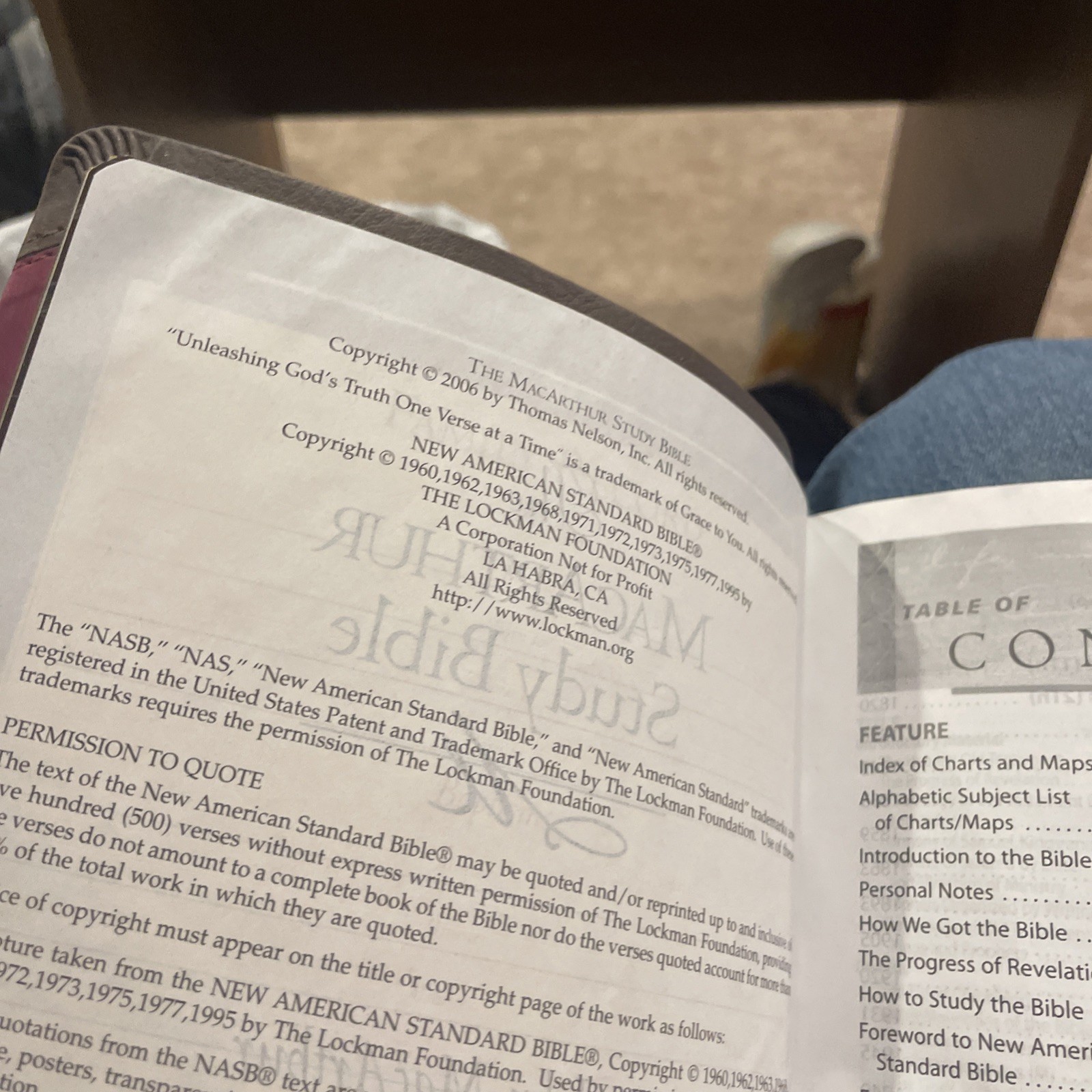 MacArthur Study Bible by John F. MacArthur (2014, Imitation Leather)