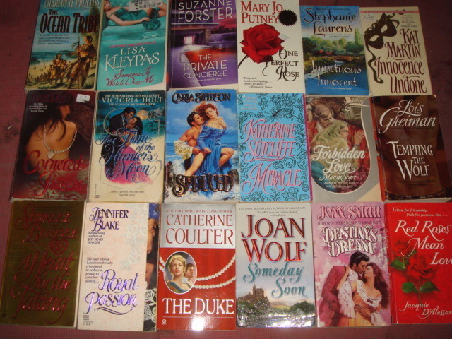 Lot of 10 HISTORICAL ROMANCE Paperback Books Popular Love RANDOM UNSEARCHED MIX