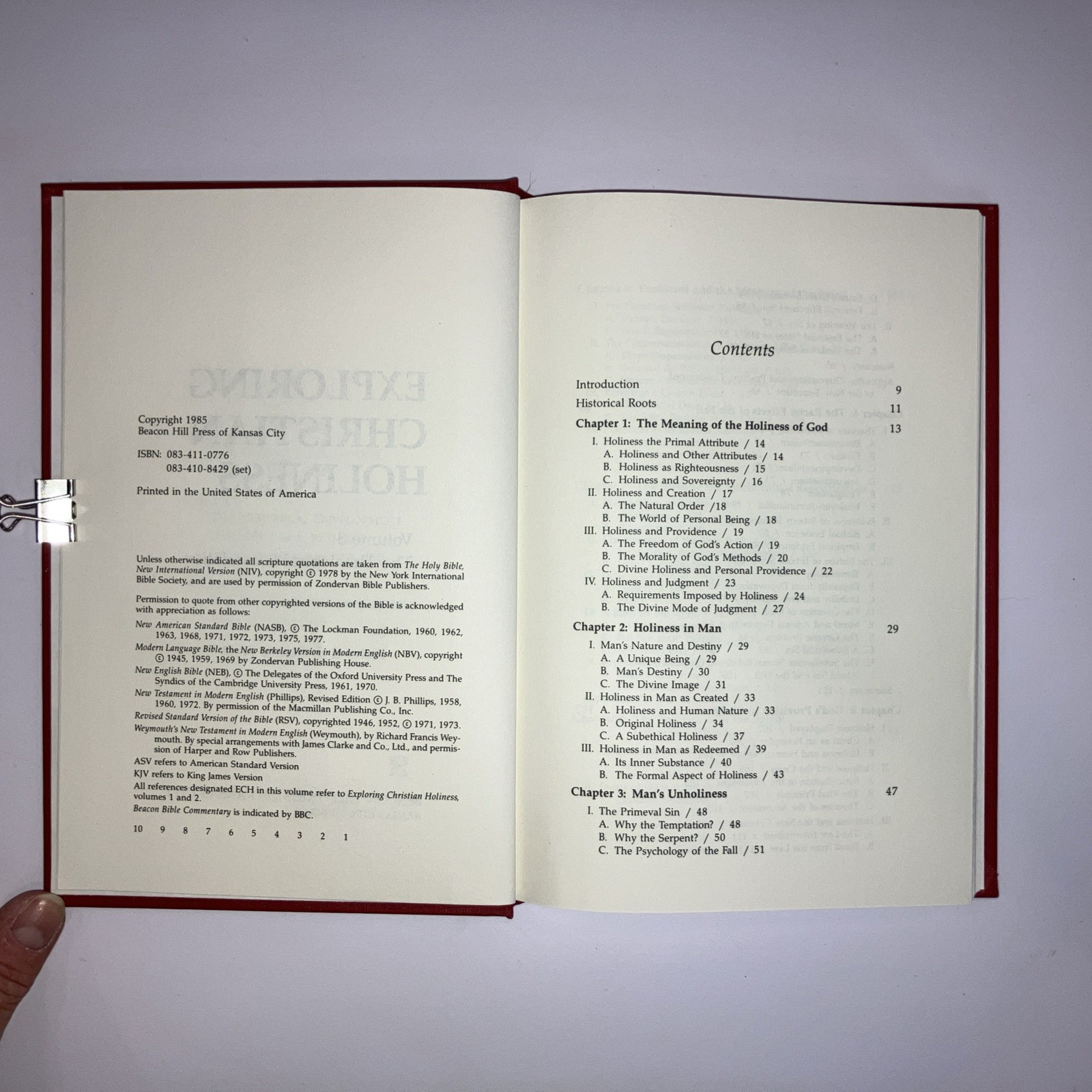 Exploring Christian Holiness by Bassett And Greathouse – 3 Volume Set, 1983