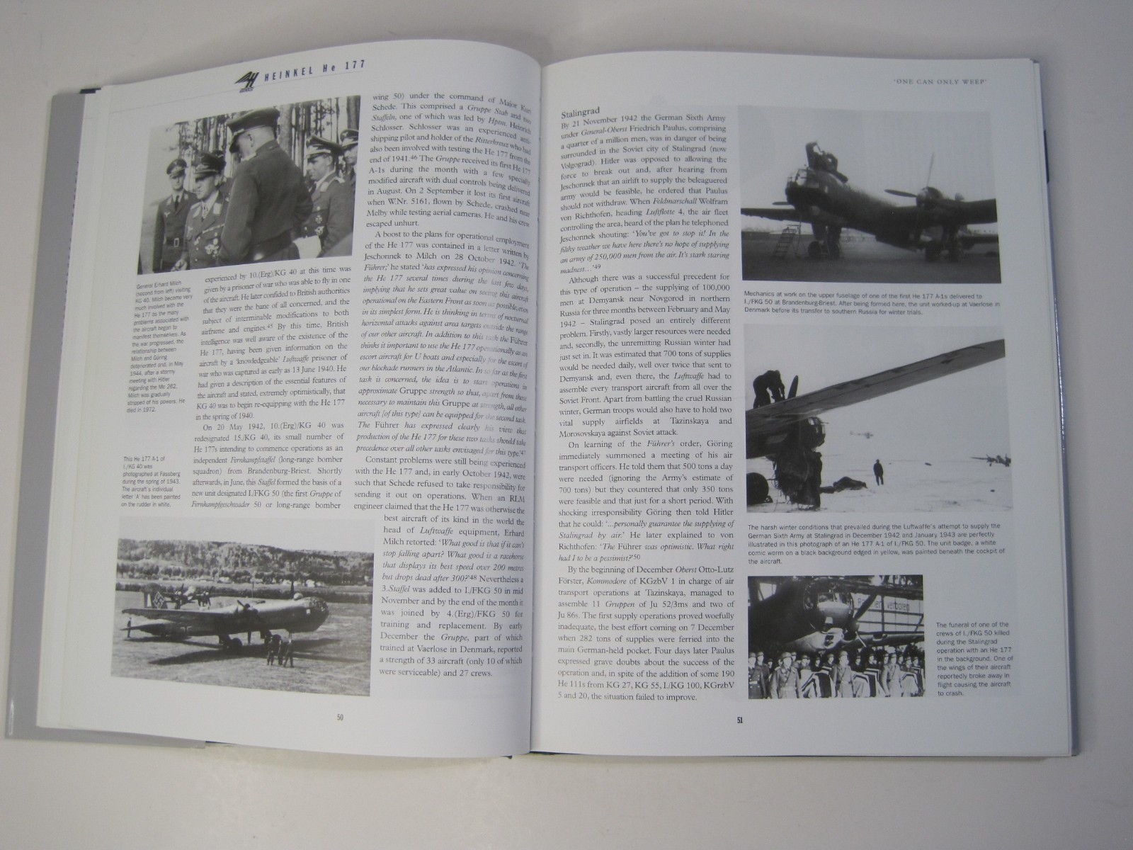Heinkel He 177 Greif Heinkel’s Strategic Bomber HC 2008 Classic, Ian Allan Pubs