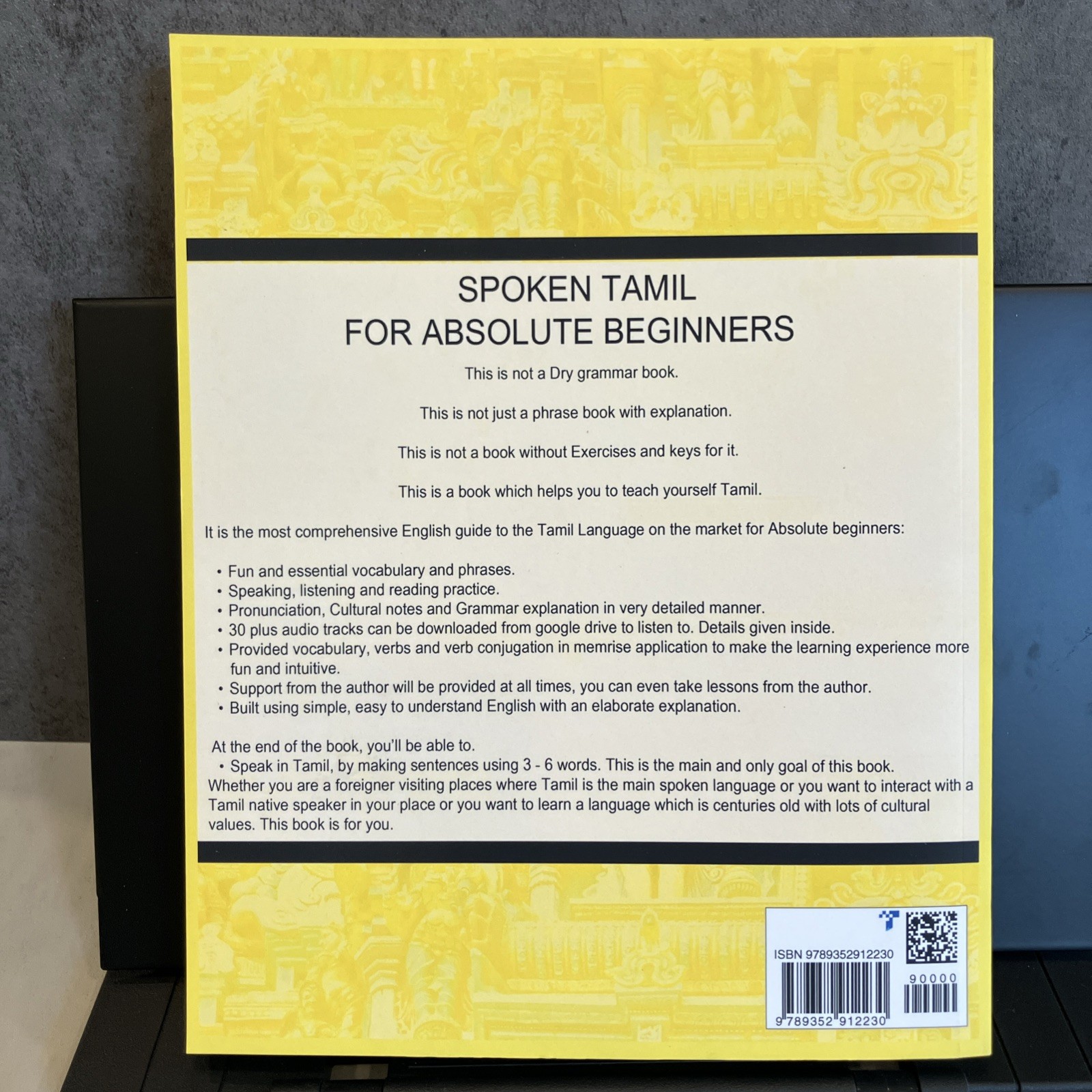 Spoken Tamil for Absolute Beginners by D, Sanjay- Book Only- No Digital Access