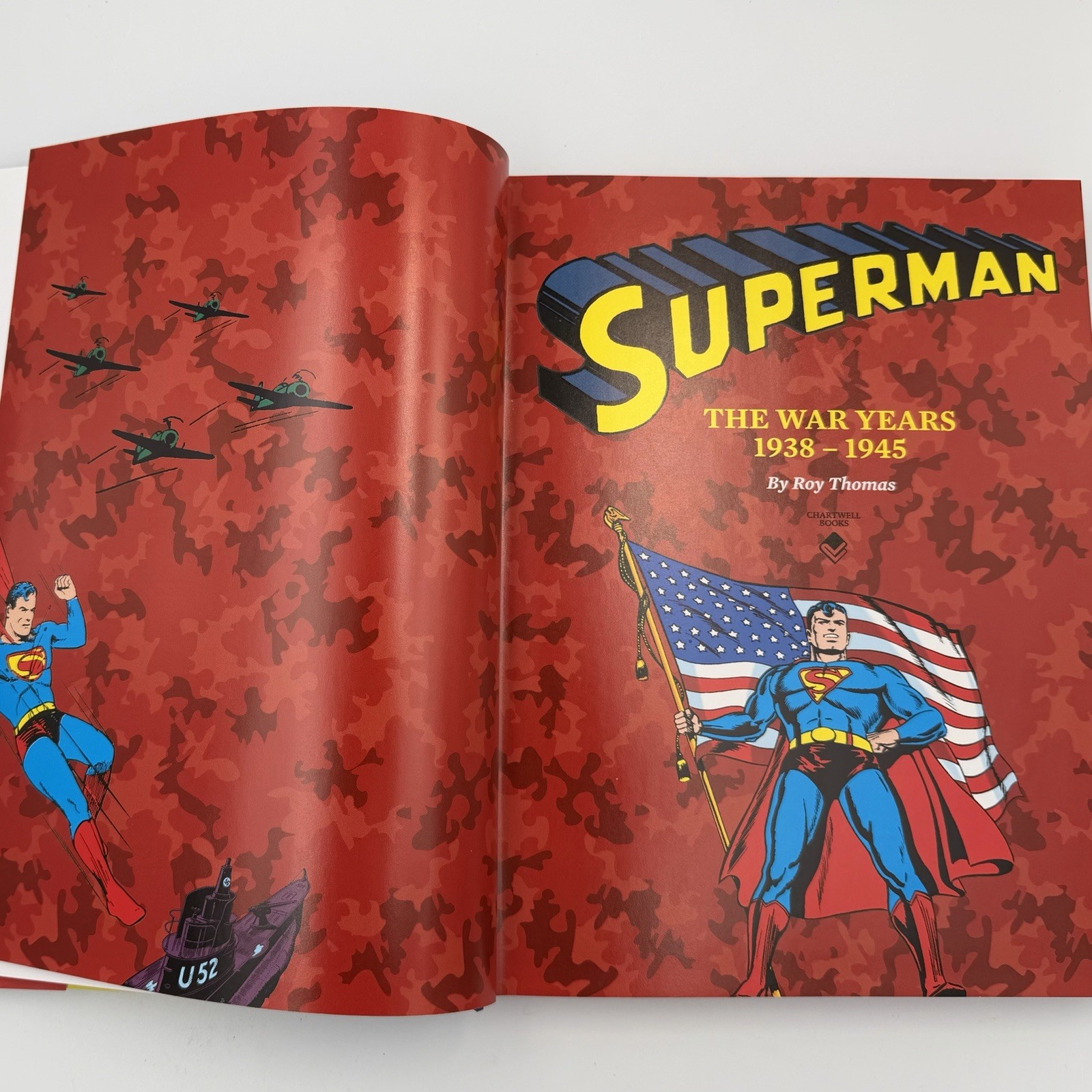 Superman The War Years 1938-1945 Roy Thomas A DC Publication HC Beautiful Book