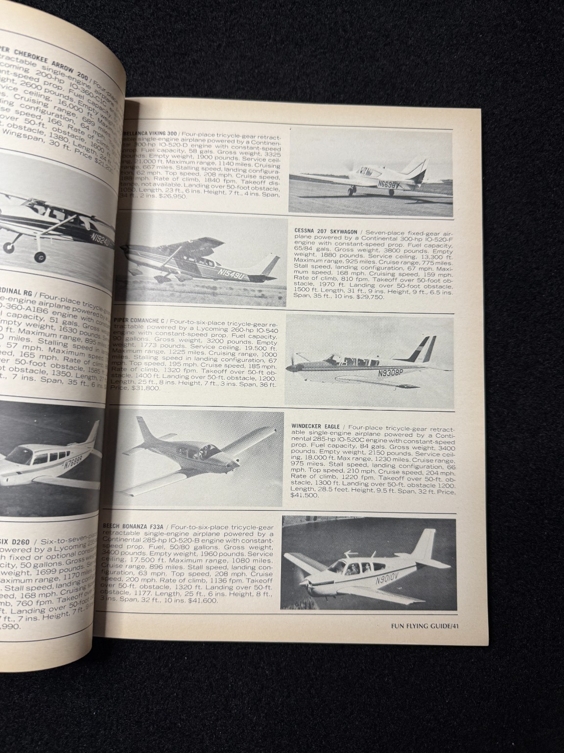Fun Flying Guide Petersen Publishing Light Plane Catalog Aviation Specs Photos