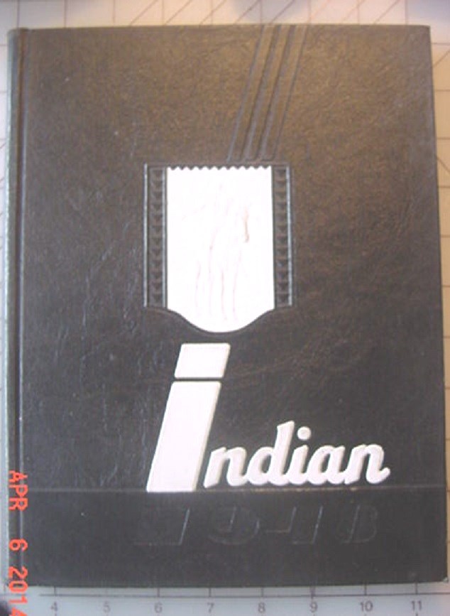 1948 SHAWNEE MISSION HS YEARBOOK, HARDBACK, 8 X 10.5 IN., KANSAS