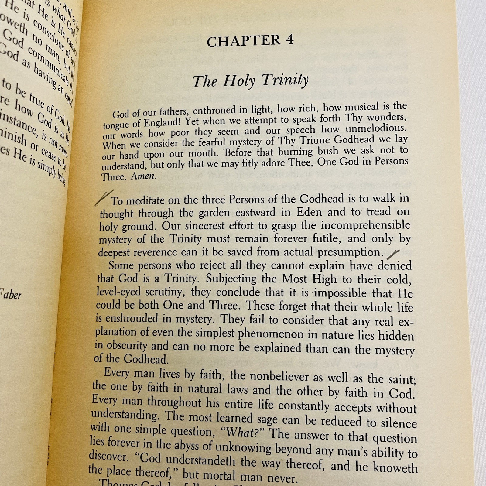 The Knowledge of the Holy by A.W. Tozer Paperback 1961 Christian Classic