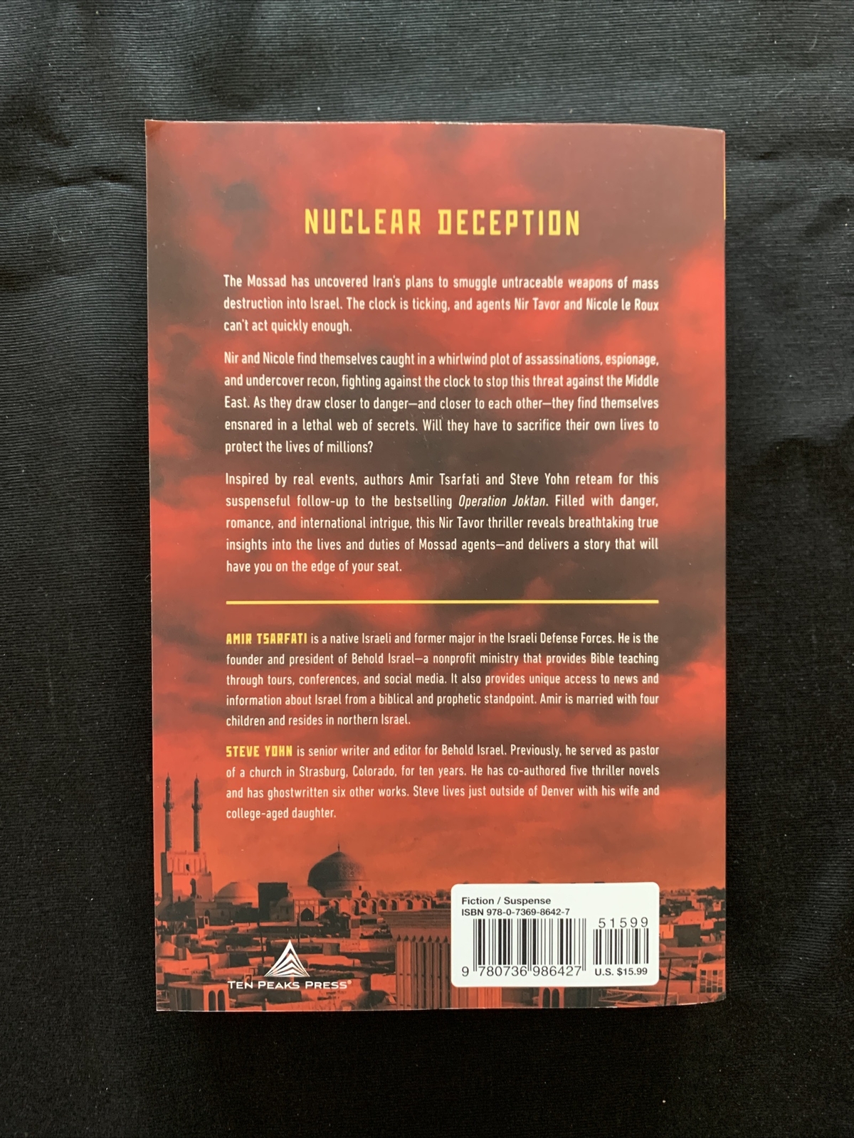 A Nir Tavor Mossad Thriller Ser.: By Way of Deception by Steve Yohn and Amir…