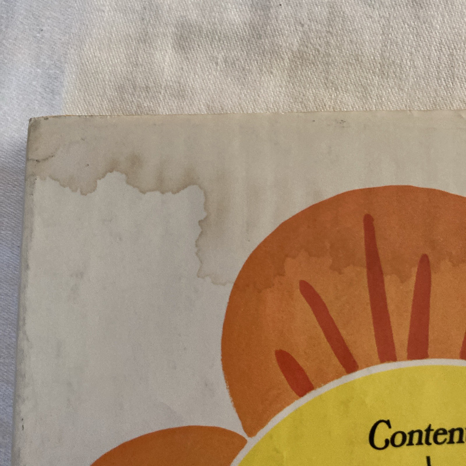 The Sesame Street Song Book Raposo and Moss 1971, Damaged Book Jacket 1st Print