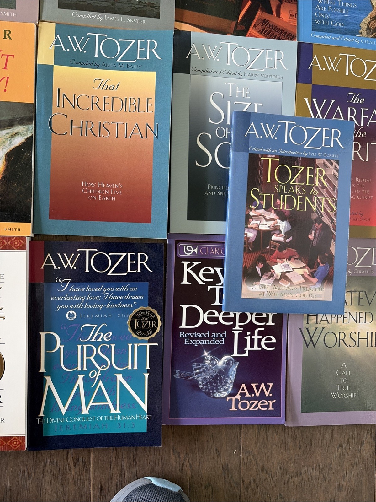 A. W. Tozer – 22 Book Collection – NICE!
