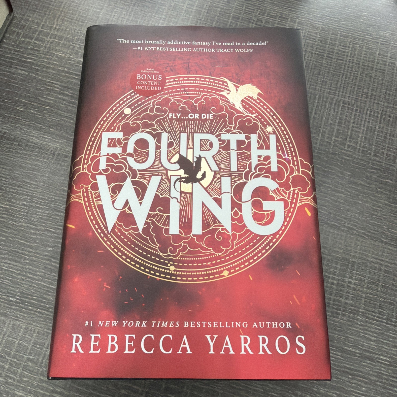 Fourth Wing (Special Edition) by Rebecca Yarros (2023, Hardcover)