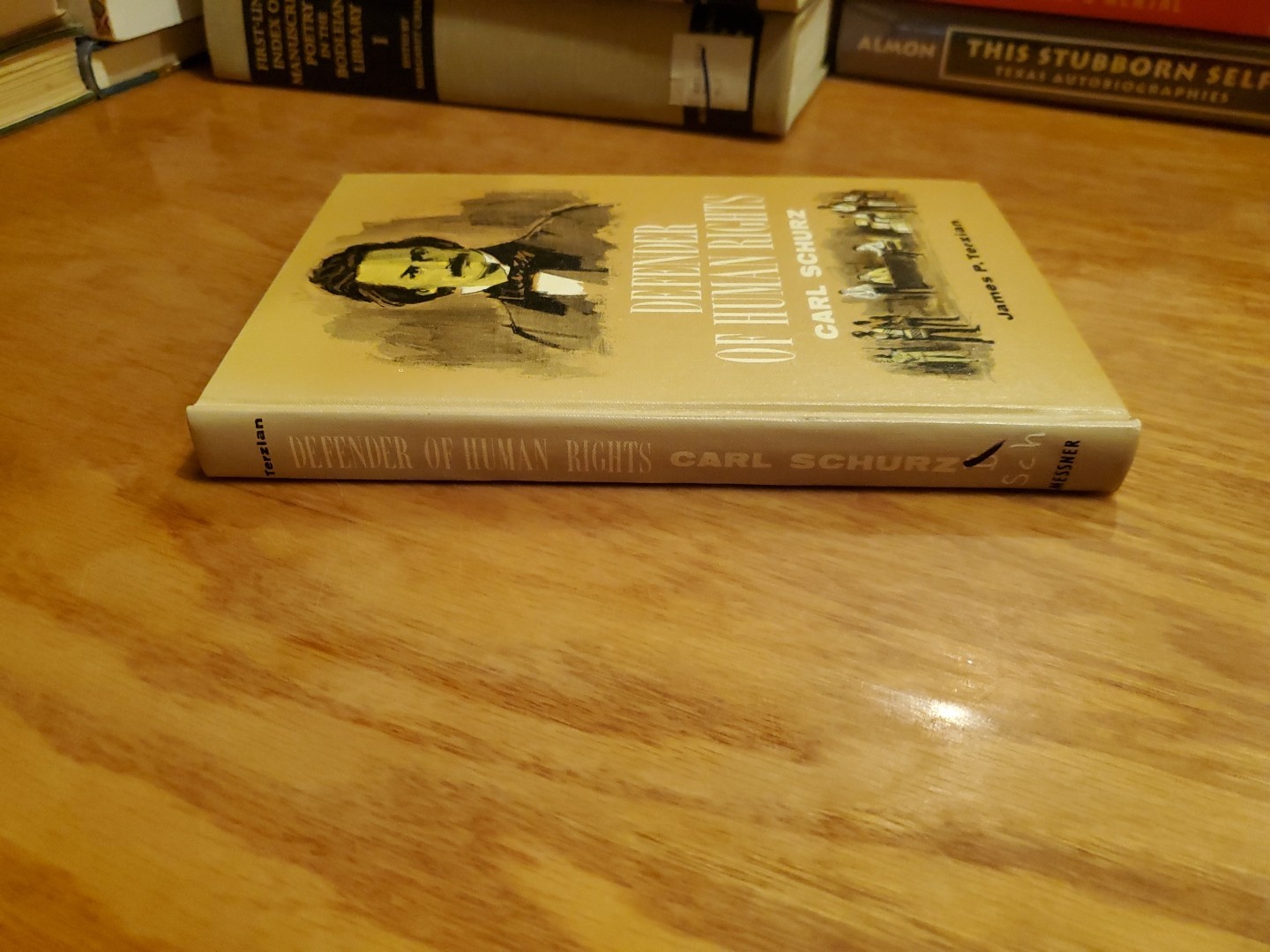 Defender of Human Rights: Carl Schurz by James P. Terzian 1965 HC