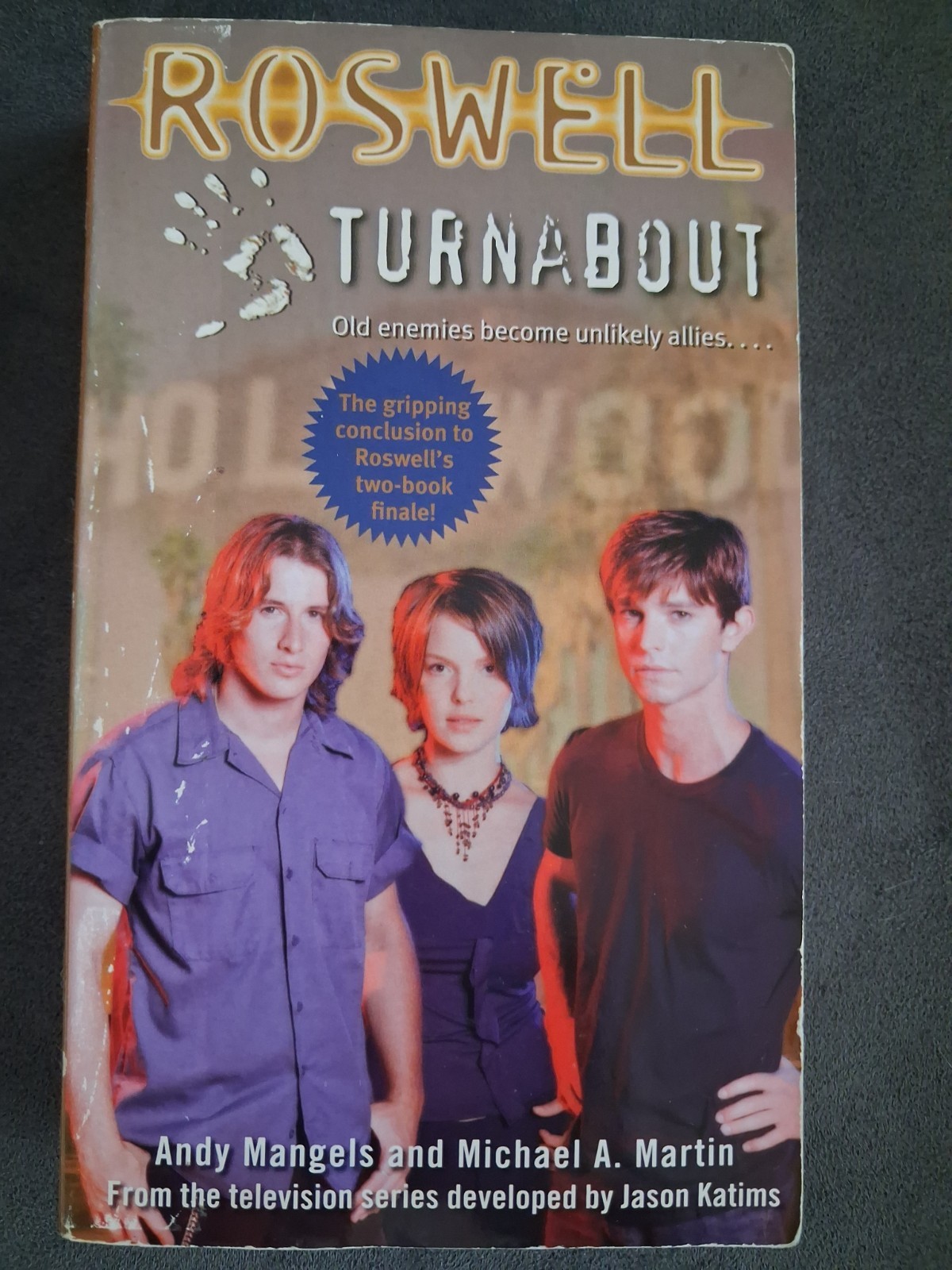 Roswell Turnabout ULTRA RARE 1st Print (See Pics & Description) Andy Mangels