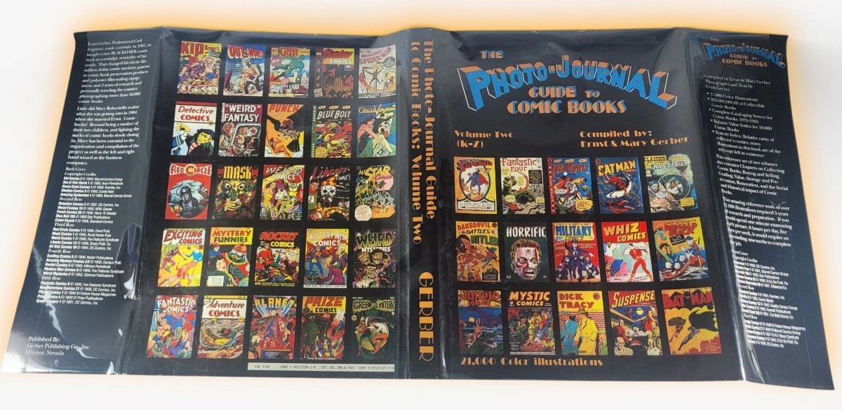 The Photo-Journal Guide to Comic Books, Vol. 2 Ernst & Mary Gerber 1995 in Jkt