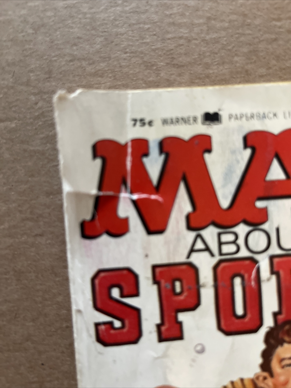 Mad About Sports by Frank Jacobs PB 1972 1st Print Very Good shipping included