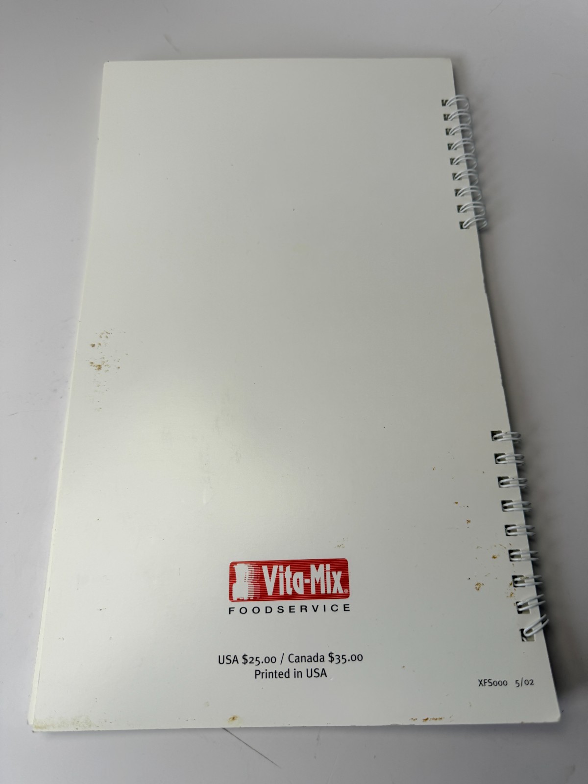 Vita-prep Recipes And Techniques Vita-Mix Book Professional Power Tool Vitamix