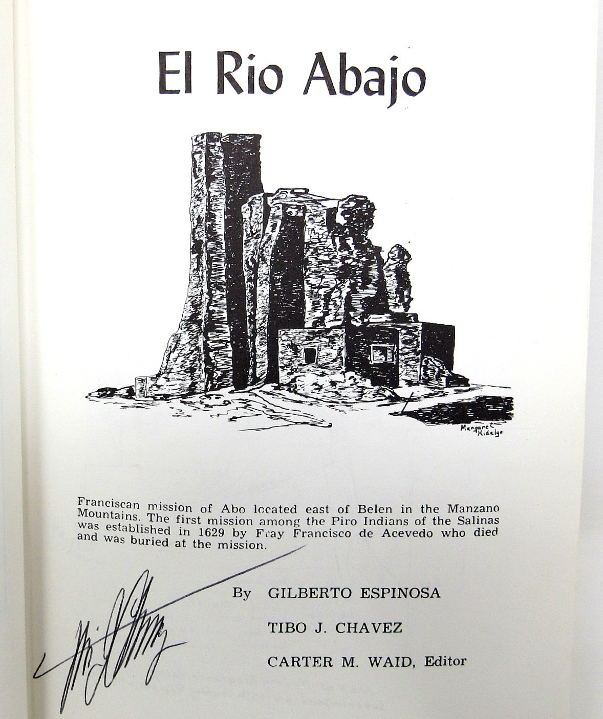 El Rio Abajo Belen Tome Land Grant New Mexico Signed Judge Chavez 269 Pages