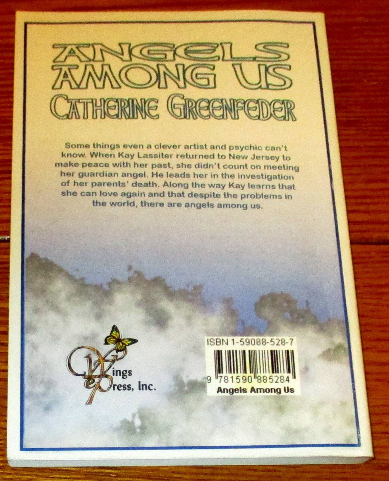 2006 Angels Among Us by Catherine Greenfeder SIGNED Softcover Book 177 Pages