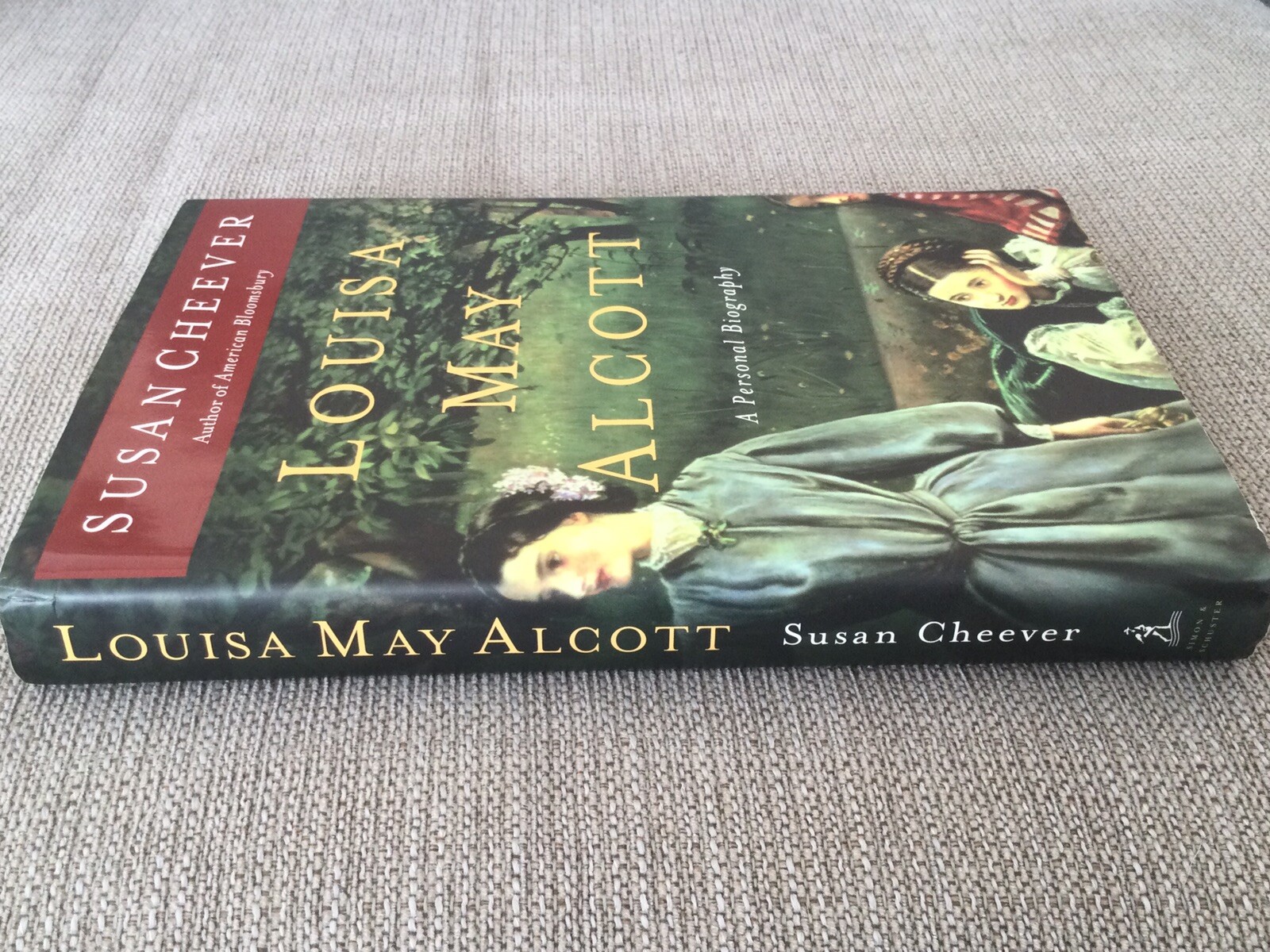 LOUISA MAY ALCOTT by Susan Cheever 2010 1st Ed Hardcover w/Dust Jacket SIGNED