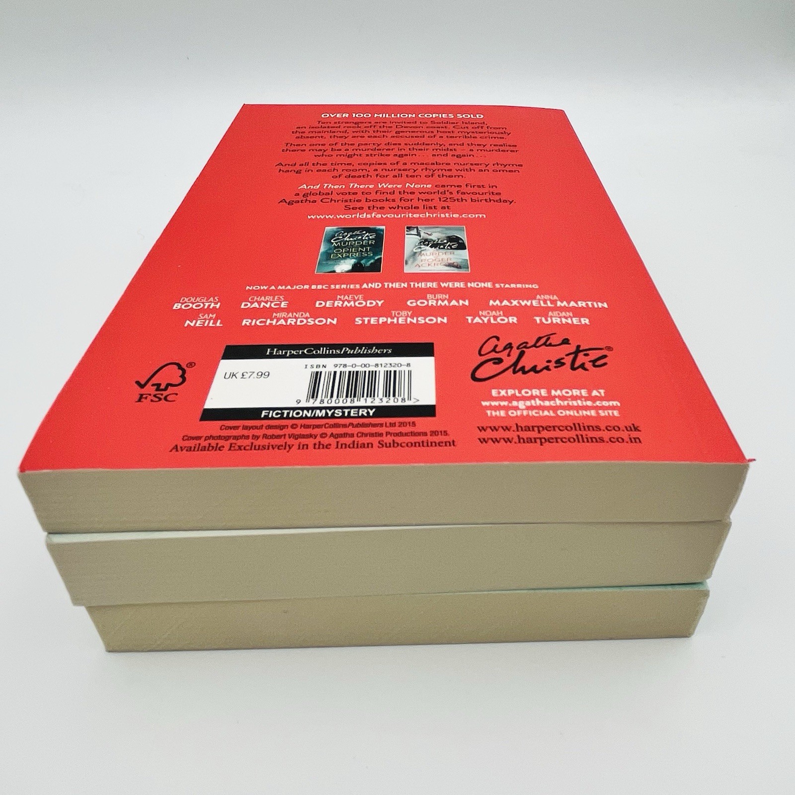 The World’s Favourite Agatha Christie 3 Book Collection Boxset Paperback Mystery