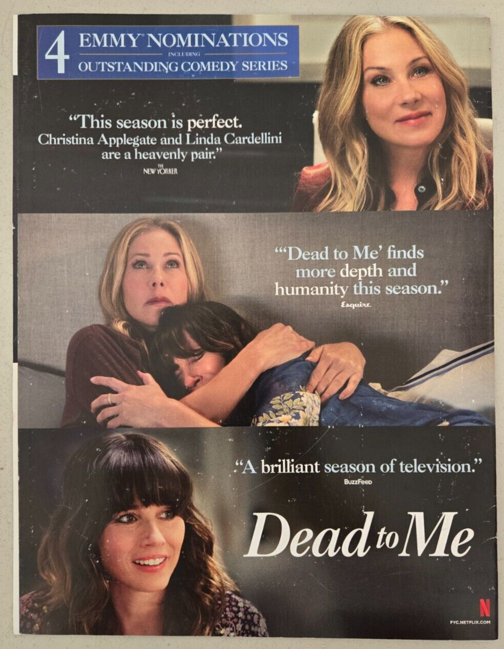 VARIETY MAGAZINE AUGUST 20 2020 Extra Edition Maisel Tov Dead To Me RAMY MA. ALI