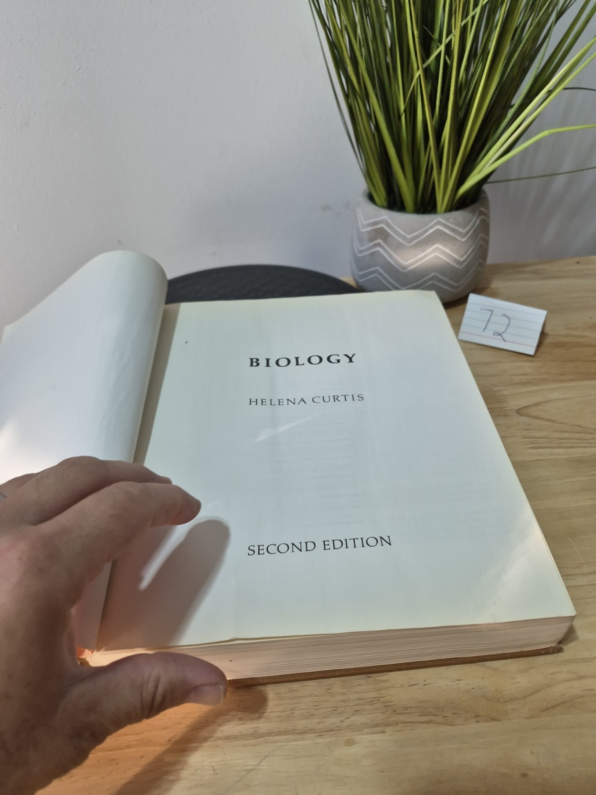 Biology Helena Curtis 2nd Edition Textbook 1975 2nd Printing Vintage Hardcover